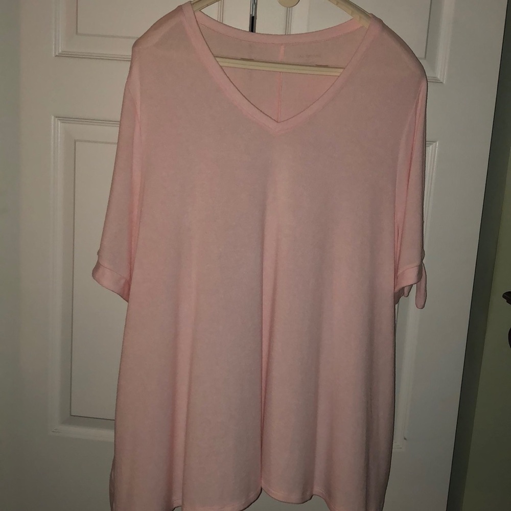 Lane Bryant Pink swing top